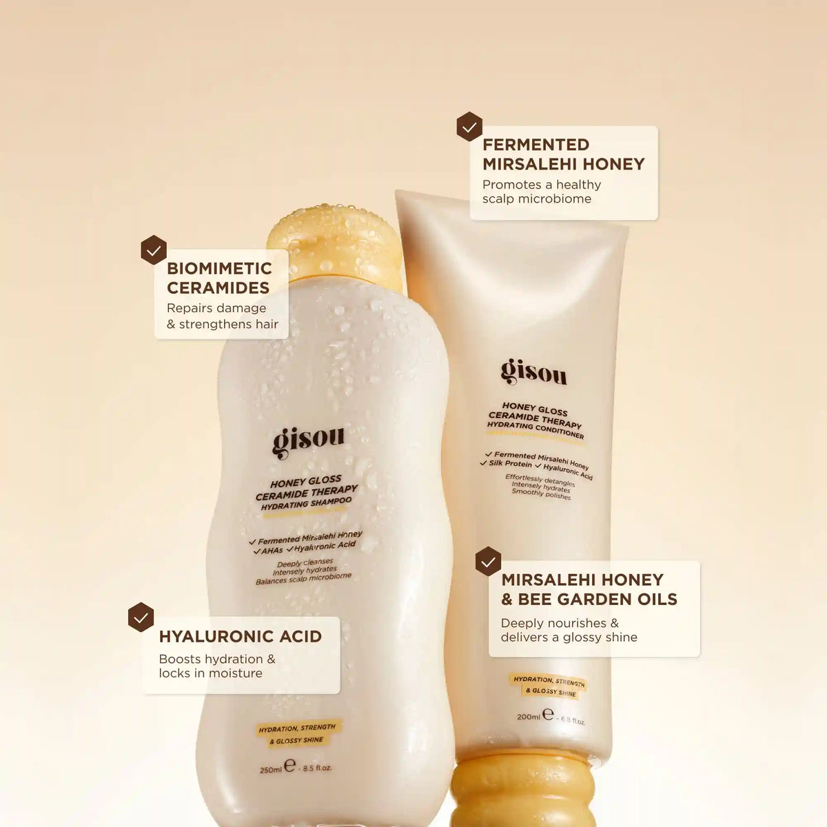 Honey Gloss Ceramide Therapy Hydrating Shampoo