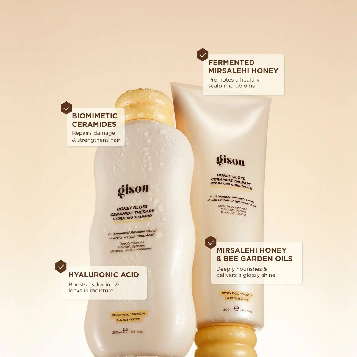 Honey Gloss Hair Routine