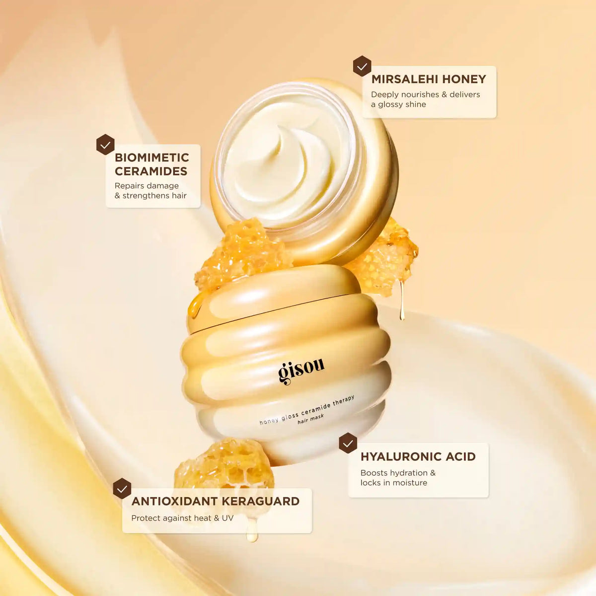 Honey Gloss Hair Routine