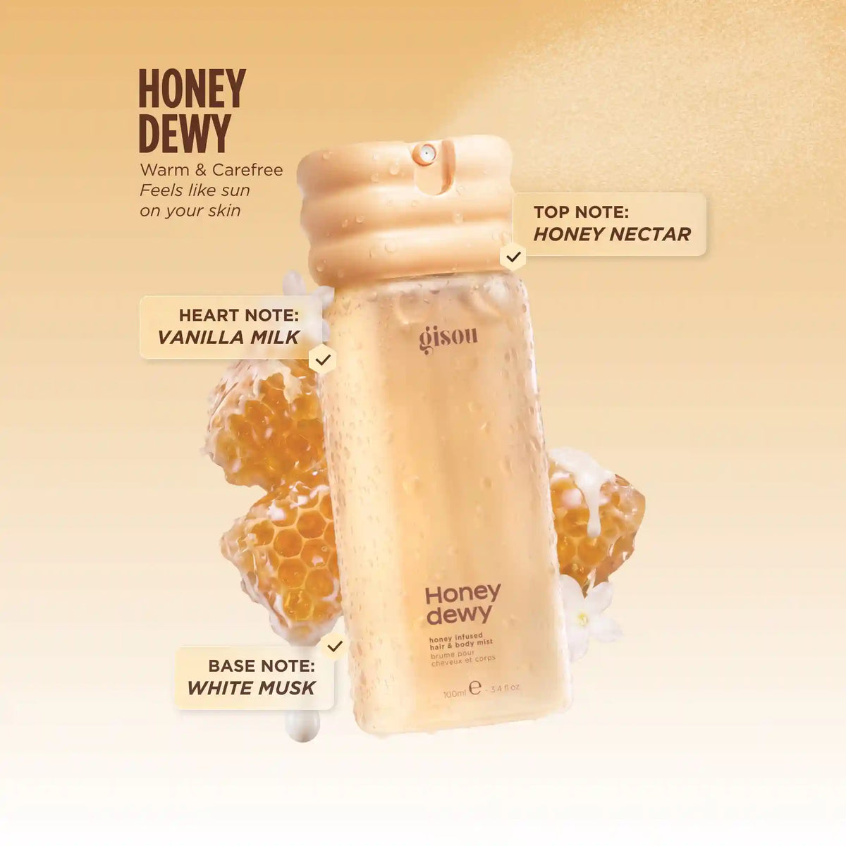 Honey Infused Hair & Body Mist