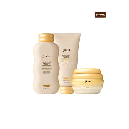 Honey Gloss Hair Wash Trio